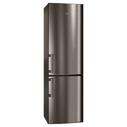 AEG S53520CTX2 Fridge Freezer, A++ Energy Rating, 60cm Wide, Stainless Steel